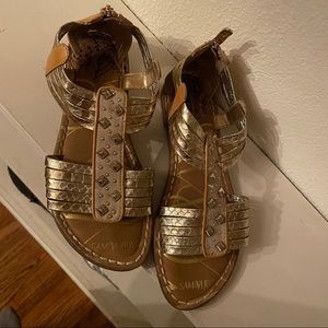 Sam & Libby - Gold accent sandals